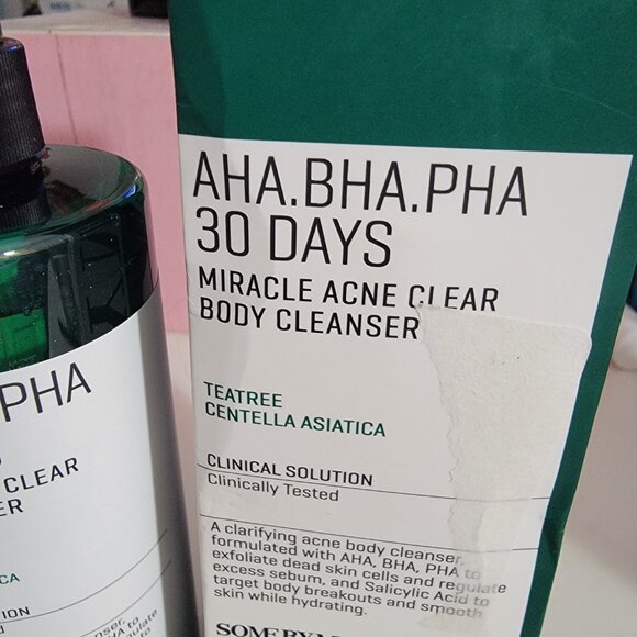 SOMEBYMI Miracle Acne Clear Body Cleanser AHA, BHA, PHA Exp 2028 - Picture 5 of 12